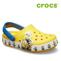 크록스 아동 샌들 39- 205512-730 Kids Crocs Fun Lab Minions Multi Clog