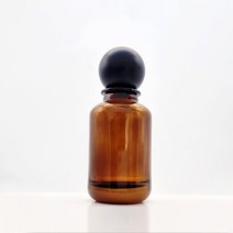 향기에반하다 향수공병 50ml 로이비타입 브라운 라운드 클림프 공병 원형캡 유리 스프레이 용기, 브라운 원형 50ml 로이비 용기