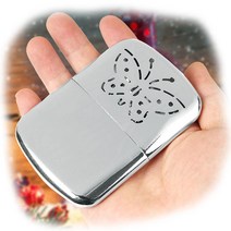 [Hot sale]0331_지포형 메탈실버 손난로(10cm) _Shop_*, 쿠팡옵션 1