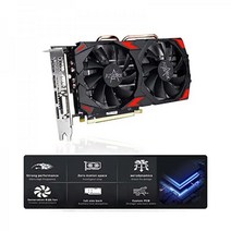 AISURIX Radeon RX 580 그래픽 카드 2048SP 리얼 8GB GDDR5 256 비트 AMD 3XDP HDMI DVI출력 PCI Express 3.0용 PC 게이밍