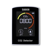 가스감지기 이산화탄소 경보기 측정기 co2 농도측정기, 이산화탄소 검출기 S8808
