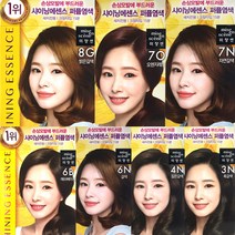 미쟝센 샤이닝 에센스 새치 염색약, 7O오렌지레드, 4개