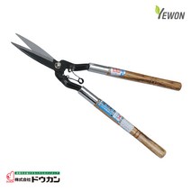도우간 잔디가위 DK-0108 (L자형) 스프링 반발력우수 작업편리, 1개