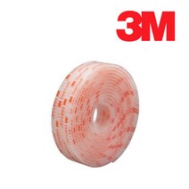 3M 듀얼락 투명 CLEAR 초강력 탈부착 찍찍이테이프 25.4mm 1미터 2미터 10미터 SJ-3560, 투명2m