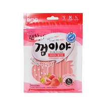 입냄새 치석예방 양치대용 먹는치약 개껌2p 애완용품 반려견물품 동물훈련 강아지놀이