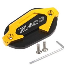 가와사키 호환용 NINJA400 Z400 닌자 400 뜨거운 거래 오토바이 액세서리 앞 브레이크 유체 저장 캡 덮개, Z400 Gold, 1개