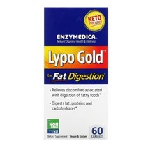 엔자이메디카 Lypo 효소 60 캡슐 Amylase 아밀레이스 Protease 단백질분해효소 cellulose 셀룰로스