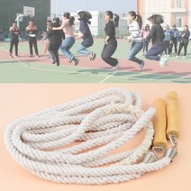 꼬임없는 단체 줄넘기 줄 단체용 긴 밧줄 명랑 운동회 꼬마야 게임 5m 10m 15m 20m 체육 교구 유아 학교 실내 용품, 길이