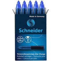 일본직발송 3. 슈나이더 SCHNEIDER 롤러 볼펜 원 체인지 ONE CHANGE 선폭 : 0.6MM 잉크 색상 : 블루 OC183, ONE SIZE_블루, ONE SIZE_블루