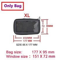 미니벨로가방 한강 미니백 자전거 리어백 새들백 별도의 액세서리! 범용 휴대폰 홀더 가방, 03 Only Bag-XL