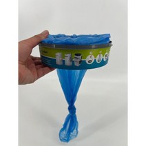 리터락커 호환 리필 에어씰 봉투 4개 롤 세트 두꺼운 비닐 litterlocker, 파란색