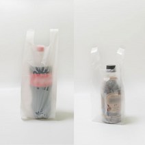 음료수봉투 콜라봉투 긴비닐봉투 손잡이 봉지 대/소 모음, 상세설명 참조, 10_음료용 봉지(대) 5000장