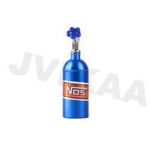 차량용 소화기 차량 소화기 자동차 소화기금속 질소 가스 병 소화기 1/10 RC 락 크롤러 축 레이스 SCX10 90, 07 Blue