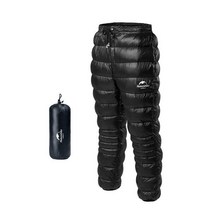 네이처하이크 등산 우모 바지 캠핑 백패킹 차박 구스다운 거위털 오토바이 낚시 NH18K210-K