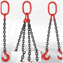 쿠사리 호이스트 후크 링 조합 체인 쇠사슬 슬링, 2톤 다리 2개 3미터, 1개