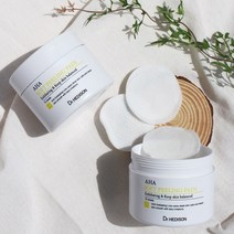 닥터헤디슨 AHA 아하 필링 패드 노폐물 제거 수정 화장 각질 모공 정돈 보습 진정 데일리 예민한 피부 추천, 단품