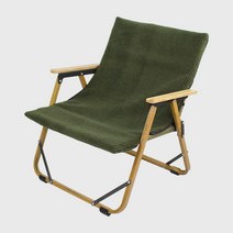 KOOLMAN(쿨맨) 이지폴딩 로우체어 전용 플리스 워머 커버 (수납파우치포함), 2-3. 이지폴딩용 플리스 커버(DK-23)-올리브그린, 1개