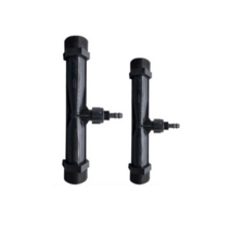 벤츄리 관 UPVC PVDF 인젝터 벤추리 밸브 자재 이젝터, 1인치 수나사(32mm)