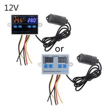 디지털 온도 조절기 습도 컨트롤러 계란 인큐베이터 10A 온도 컨트롤러, 12V