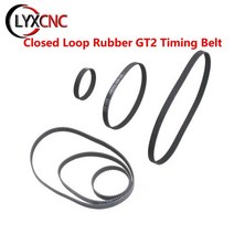 타이밍 벨트 풀리 타임 3D 프린터 벨트 폐쇄 루프 고무 GT2 타이밍 벨트 2GT-6 1220mm, 200mm
