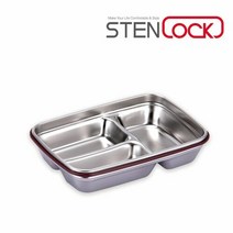직사각 도시락찬합 스텐밀폐용기 850ml, 단일속성