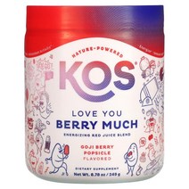 코스 - 러브 유 베리 머치 에너자이징 레드 주스 블렌드 구기자 열매 아이스캔디 249g(8.78oz)