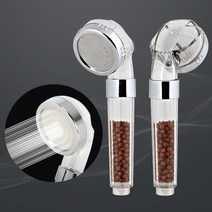 청소 고압 꼭지 절수형 맥반석 샤워 헤드 샤워기, 그라데이션굿즈 1