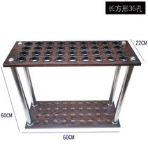 레트로 당구 큐 홀더 6 홀 수직 당구 내마모성 밀도 플레이트 홀더 10 홀 볼-20401, 옵션05