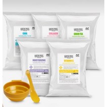 리프팅 모델링팩 1KG/화이트닝 포어타이트닝 혈색 탄력 에너지충전 기미팩, 5)그린티 1KG