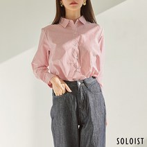 솔로이스트 시크 스트라이프 셔츠 블라우스 SADN1130