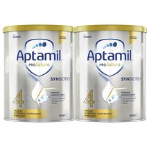 Aptamil 압타밀 4단계 프로푸트라 프리미엄 서플리멘터리 푸드 아기 분유 파우더 가루 (3세 이상) 900g 2개