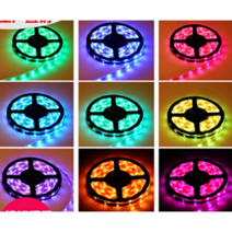 led 후렉시블, 60구핑 크/5050/DC12V/5M/(방수