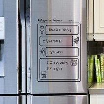 네임코코 무점착 메모시트 총집합. 스케줄 플래너 냉장고 메모보드 탈부착형 메모스티커 주간 월간플랜 A3사이즈 일반사이즈, 옵션(4)-냉장고재료2