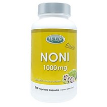 마이라이프 오가닉 노니 1000mg 240정 베지캡슐 My Life Organic Noni