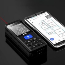 적외선 고정밀 레이저 실측 선수용 미니 거리 측정기 보이스 캐디 평면도, 100미터(블루투스+CAD도면+3D평면도)