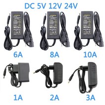 AC/DC 전원 어댑터 12V 1A 2A 3A 5A 6A 8A 10A 범용 충전기 EU 미국 영국 AU 플매트 카펫 러그 220V 5/12/24 V 공급 장치, [01] DC 5V, [07] 10A, [04] AU Plug