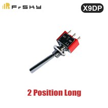 FrSky-Taranis X9D 플러스 송신기 부품 RC 드론 fpv용 2 포지션 롱 토글 스위치