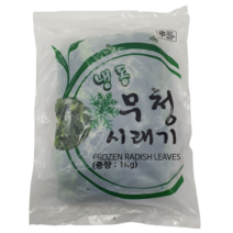 [얌얌마켓] 냉동 무청시래기 1kg (아이스박스 포함)