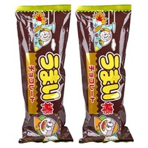 일본과자 세계과자 간식꾸러미 사무실 간식 우마이봉 쵸코대형 180g x 2개, 우마이봉 쵸코대형 180g 2개