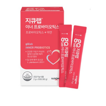 지큐랩 일동제약 이너 프로바이오틱스 30p, 60g, 4개