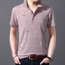 남자 카라 셔츠 루즈핏 베이직 반팔 티셔츠 NZ5450