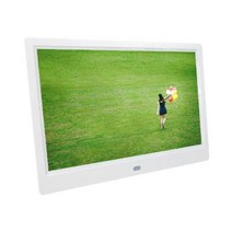 10인치 디지털액자 스마트 동영상 전자 액자 사진 프레임 앨범 화면 LED 백라이트 HD 1024600 디지털 사진 프레임 전자 앨범 그림 음악 영화 전체 기능, 하얀, EU 플러그
