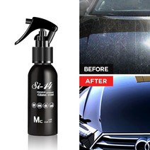 유리막코팅제 자동차 차량 셀프 유리발수코팅 유막제거제, 유리막코팅제60ml+유막제거제200ml