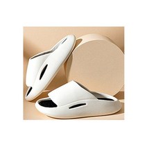 [EG] 에어바운스 슬리퍼 컬러- 화이트블랙 (남성용: 270~275mm) 발 지압 발바닥 경락 마사지