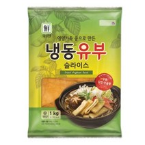 대림 냉동유부슬라이스1kg, 1kg, 2개
