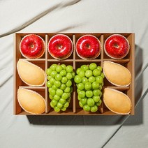 우리동네과수원 926일 오전 6시 결제건까지 명절전배송산지직송 명절 과일선물세트 사과4입 샤인2수 골드망고4입 (보자기 증정) -인증