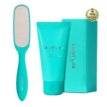 라이브잇 세인트랩073 슬리크 풋 각질 케어 발각질 제거 풋바 + 풋 크림 80ml 세트, 1세트, 1세트