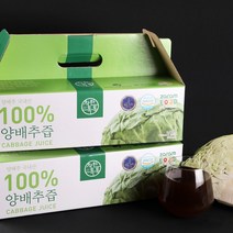 착한톡톡 100% 양배추즙 100ml 60개