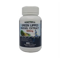헬스피아 초록홍합 초록잎홍합 뉴질랜드 초록입홍합 1000mg 100정 Healthpia Green Lipped MUSSEL, 2개
