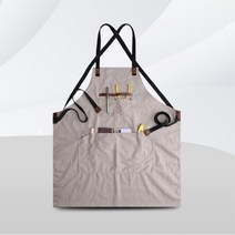 작업실 목공 공예 공구수납 작업용 앞치마 드릴집, BEIGE